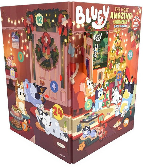 Bluey: The Most Amazing Advent Calendar Book Bundle [novelty_book] 247572