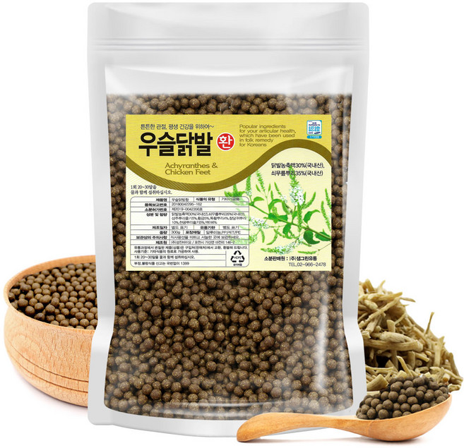 국내산 우슬닭발환(실속형), 300g, 1개