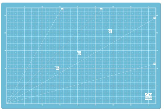 윈스타)반투명커팅매트(A3) 450*300mm 1개입