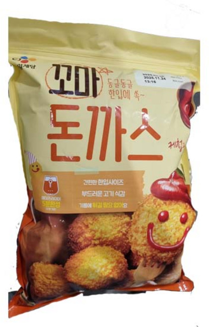 코스트코 씨제이 꼬마돈까스1400g 아이스포장무료, 1.4kg, 1개