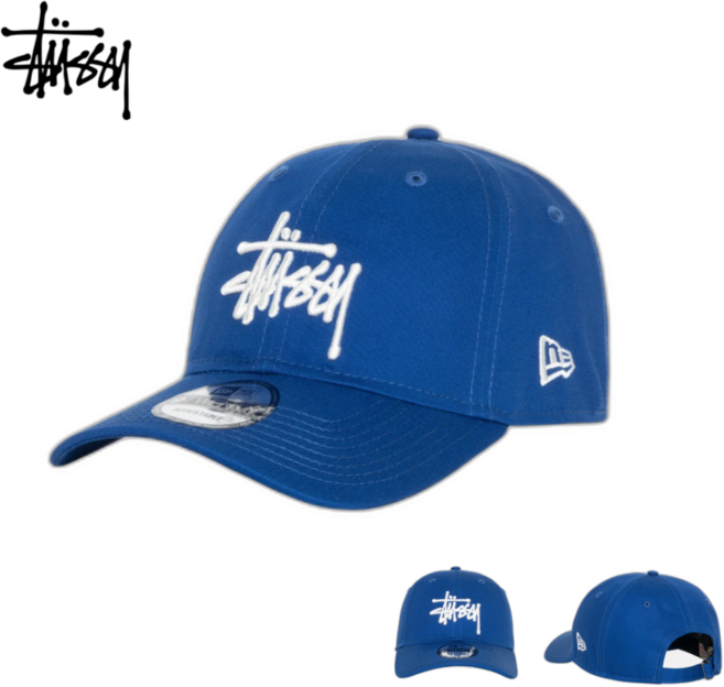 스투시 모자 뉴에라 9twenty 베이직 스트랩백 볼캡