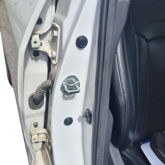 2.8cm 자동차충격 소음방지패드 12개 1세트 도어가드, 1개, 블랙