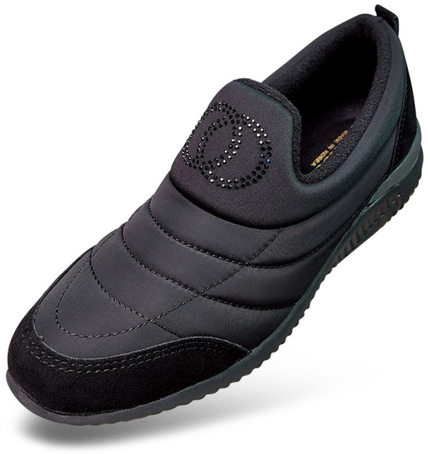 마마슈 W04S보넬 여성 국산 겨울 패딩 슬립온 방한화 기모안감 쿠션 논슬립