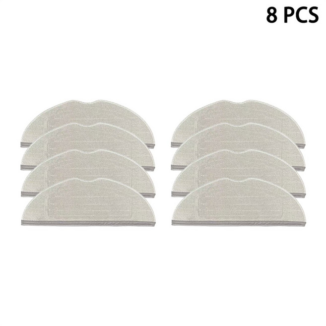 Dreame Mova S10 Mova S10 Plus 로봇 진공 액세서리 먼지 봉투 걸레 메인 사이드 브러쉬 천 HEPA 필터 예비 부품, Grey, 1개
