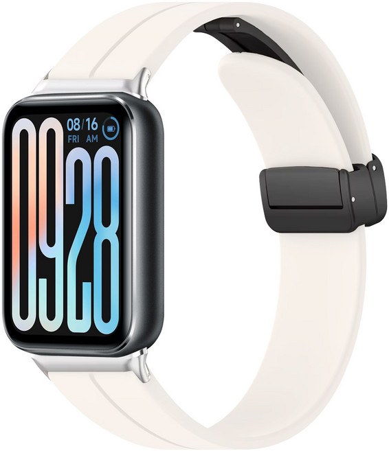 더조은셀러 샤오미 레드미 호환 D버클 마그네틱 실리콘 스트랩, 샌드, 1개