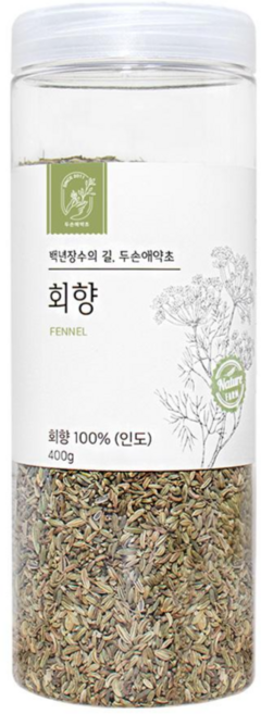 두손애약초 회향 산미나리 씨앗, 400g, 1개