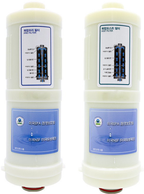 BTM-303 호환 B-101T 1차＋2차 이온수기필터, 1개