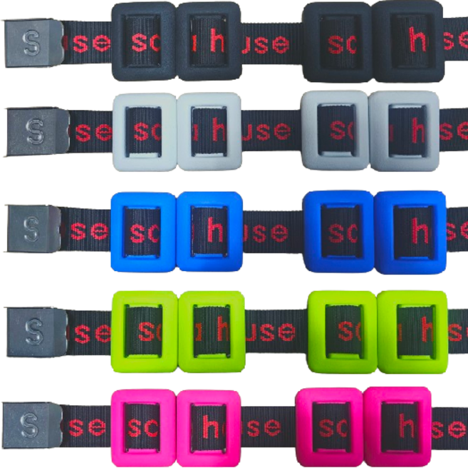 1KG 코팅납 4개 웨이트 벨트 조립 스킨 스쿠버 다이빙 해루질 용품, 형광 노랑