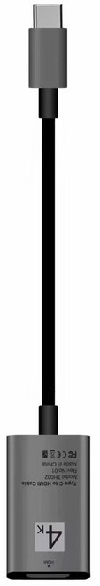 【貝占】Type-C 轉 HDMI 轉接線 4K 螢幕轉換線 - Macbook 三星 DEX Netflix 支援, 1個, 黑灰
