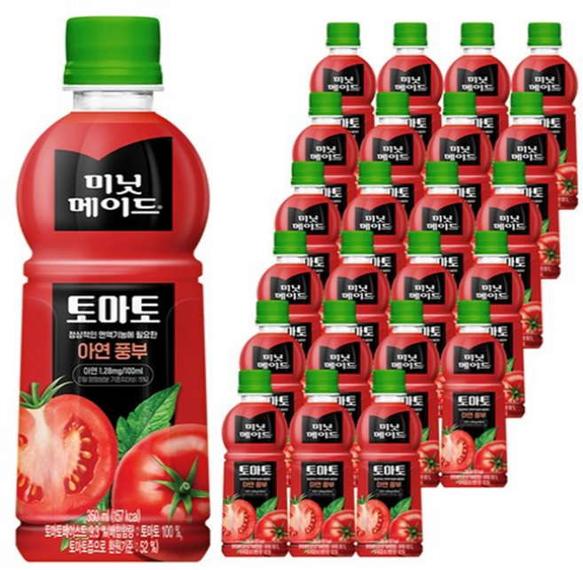 미닛메이드 토마토, 144개, 350ml