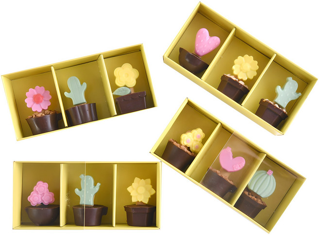 디유 상상앤드 미니 플라워 빼빼로 초콜릿 막대과자 만들기 DIY 세트, 만들기 재료 10종, 1세트