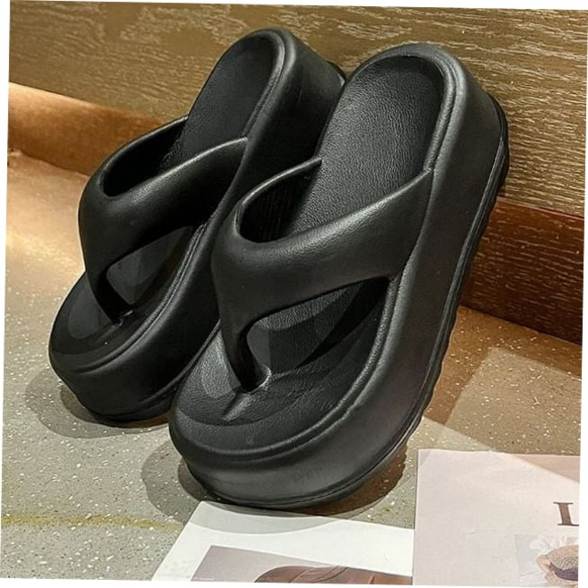 키높이쪼리 통굽 쪼리 슬리퍼 키높이 실내화 (비품/덤핑)7cm