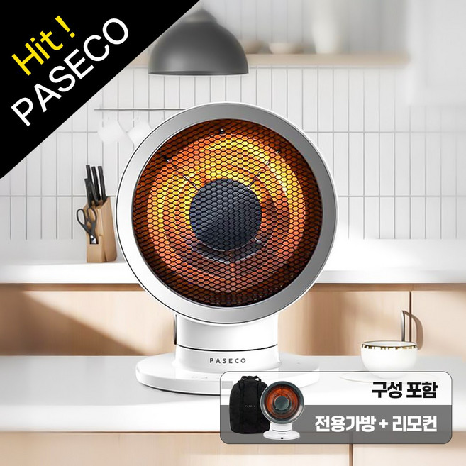 파세코 탁상용 에코 전기히터, PEH_HTC8050WHSS