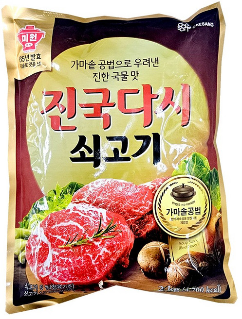 [대상] 진국다시 (대상 2K), 2kg, 1