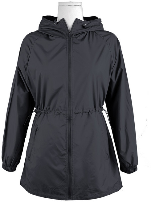 [이지바이] 여성 바람막이 롱 자켓_캔디팝 초경량 후드 집업 간절기 점퍼 아우터