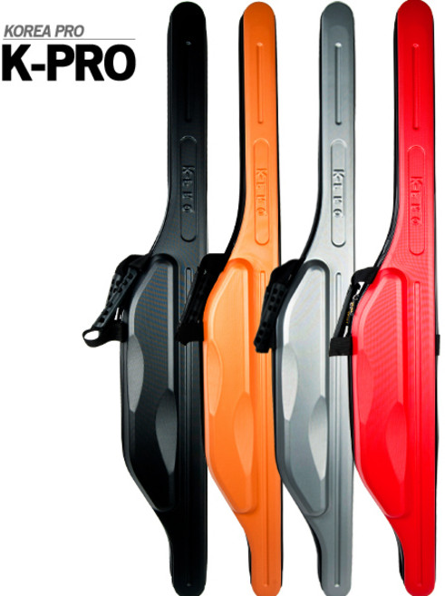 K-PRO 릴장착형 하드케이스 낚시가방 바다 낚시대 가방, 125cm블랙