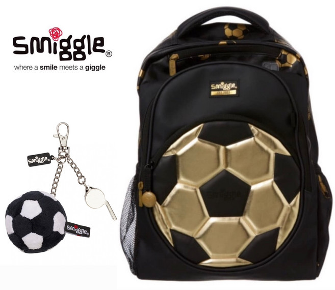 스미글 축구 골드 책가방+(사은품 키링 증정) SRG-D
