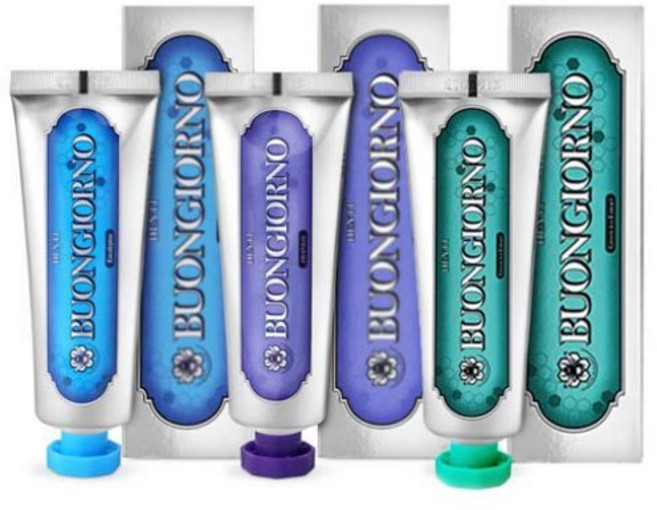 덴티 본조르노 치약 잇몸케어+치석케어+구취케어, 100g, 2세트