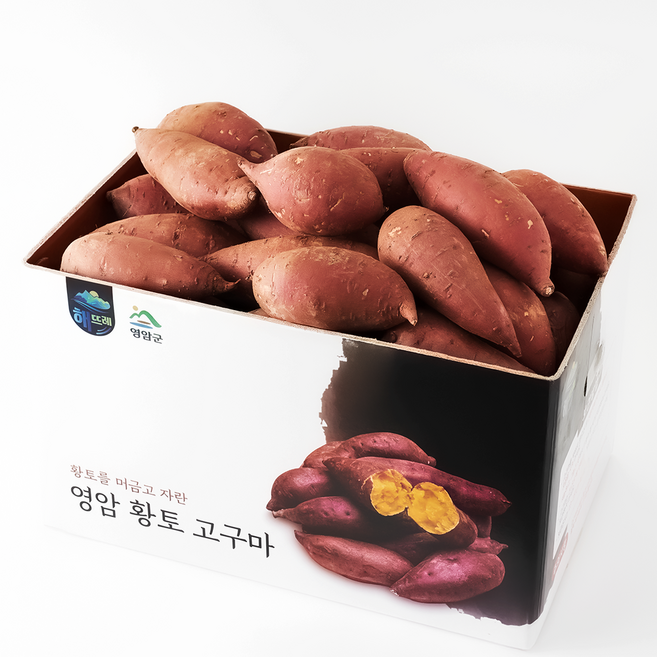 해뜨레 영암 꿀고구마, 1박스, 3kg 특상