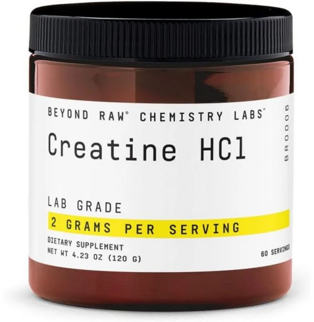 Beyond Raw Chemistry Labs Creatine HCl 비욘드 로우 케미스트리 랩스 크레아틴 HCI 120g, 1개 - 쿠팡