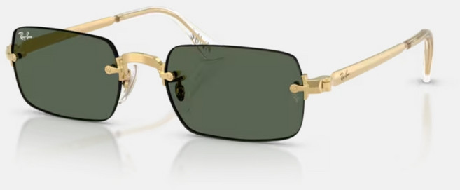 Ray-Ban雷朋 RB3928 A$AP ROCKY系列 方形無框太陽眼鏡
