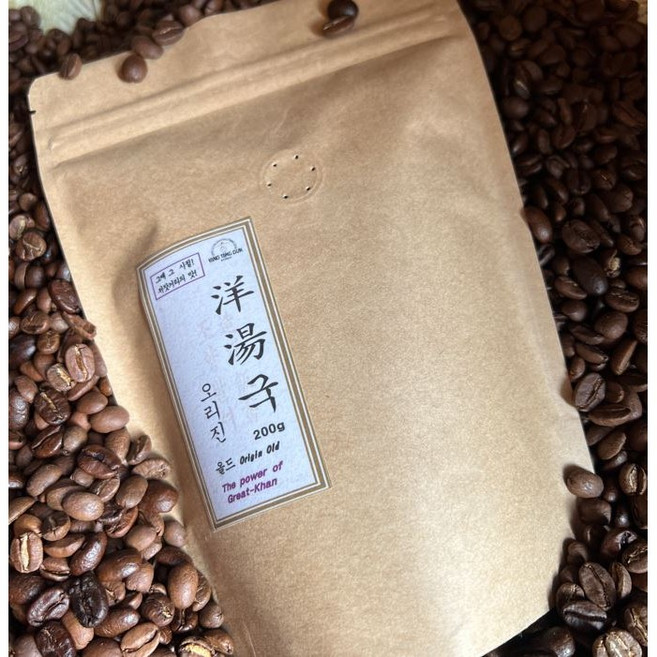 양탕국 오리진올드, 1개, 1kg, 홀빈(분쇄안함)