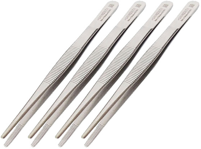 ARMICO 의료용 핀셋 일반형 16cm, 4개