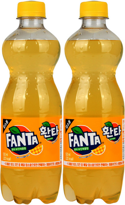 환타 파인애플, 500ml, 24개