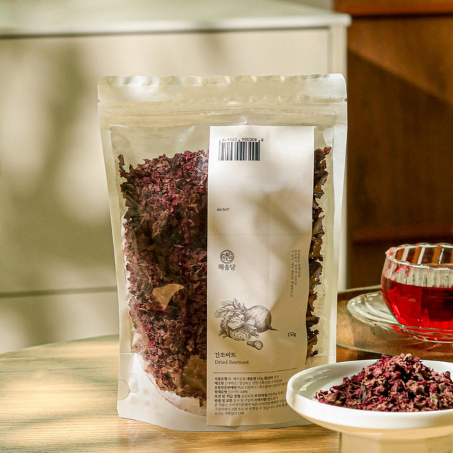 해솔당 국산 건조 비트차 프리미엄 우단 비트 품종, 1개, 1개입, 150g