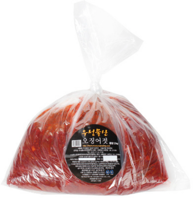 우성물산 오징어젓(연근해산), 35개, 2kg