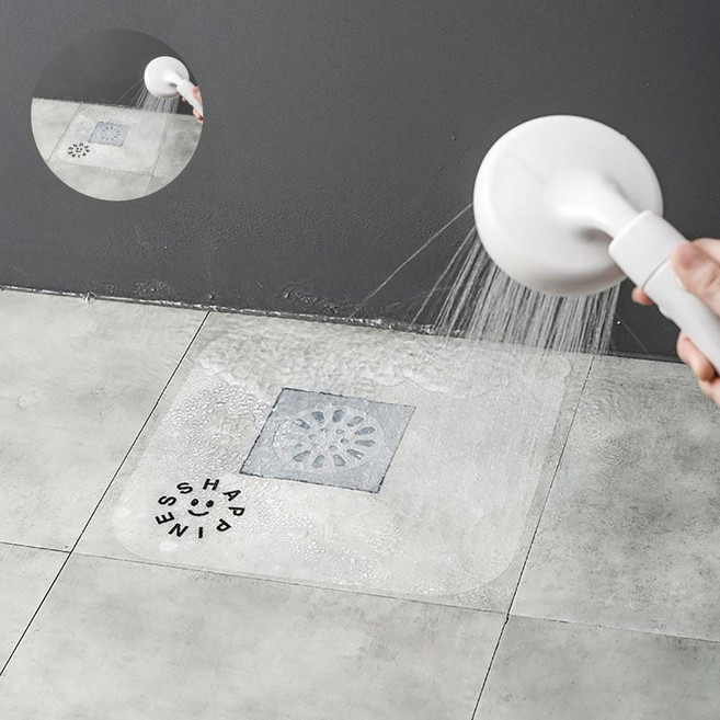 하수구 커버 배수구 가림막 악취차단 덮개, 하수구가림막 패턴