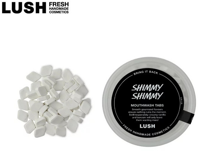 LUSH SHIMMY SHIMMY 漱口錠, 1個