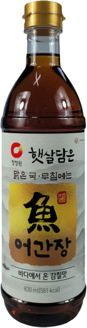 햇살담은 어간장, 830ml, 4개