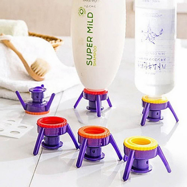 거꾸로 병마개 알뜰캡 6P 뚜껑덮개 세제뚜껑