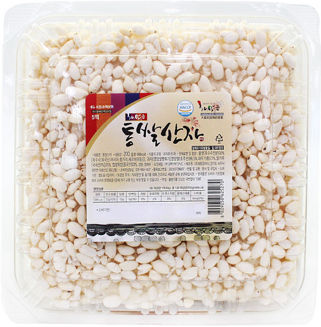통쌀산자 200g, 1개