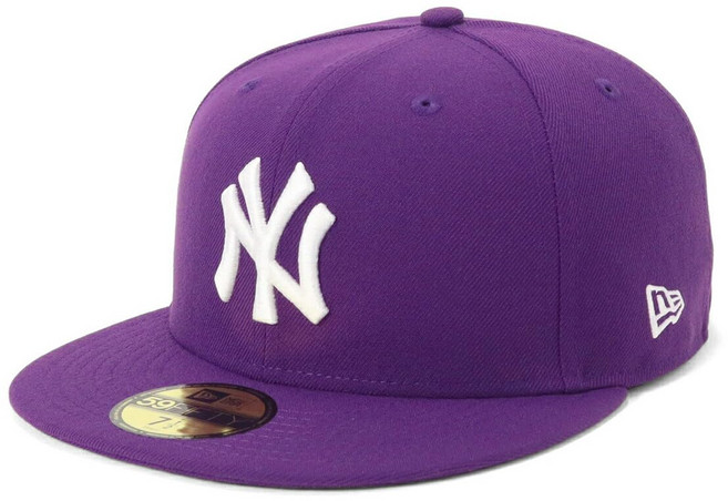newera 59FIFTY 70908538 M01-MCTNY MLB NY 5950 뉴 에라 캡 뉴욕 양키스 트루 퍼플・별주
