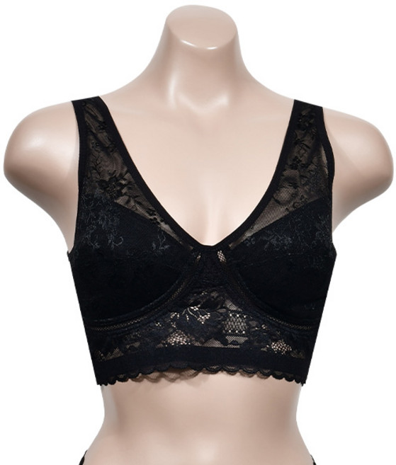 여성스러운 연출에 좋은 여성 런닝형 부직포 브라 0093jg