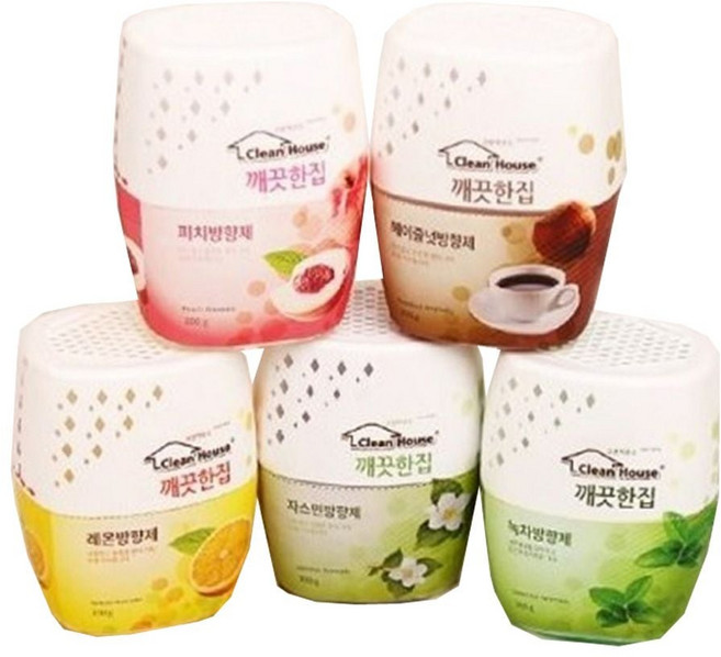 크린하우스 깨끗한집 방향제 200g 집 향 제품 공기 환경 청결 향기 실내 공간 사용, 233레몬