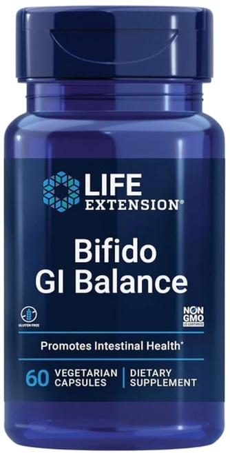Life Extension 라이프 익스텐션 Bifido GI Balance 프로바이오틱스 60캡슐 BB536 20억 CFU 글루텐 프리, 60개 - 쿠팡