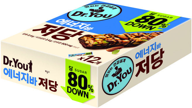 에너지바 저당, 50g, 48개