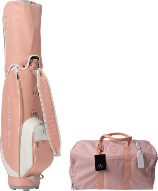 벤츠 TM 경량 골프백 세트 남자 여자 캐디백 보스턴백 코랄핑크