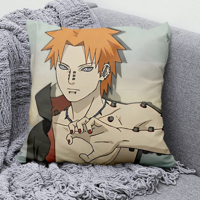 나루토 질풍전 쿠션 베개 방석 소파 거실 인테리어 장식 굿즈 사스케 이타치 오비토 미나토, HYRZ-7