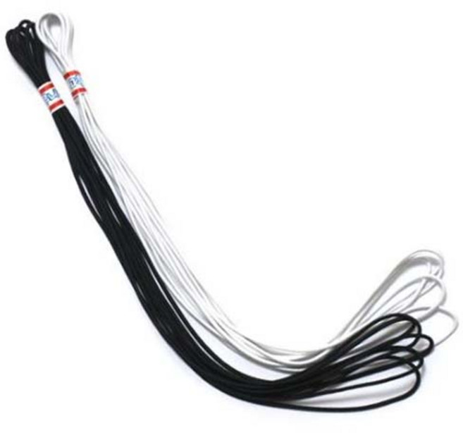 고무나라 마루고무줄 흑색 백색 포장 고무줄 다용도고무줄 고무밴드, 검은색, 1개