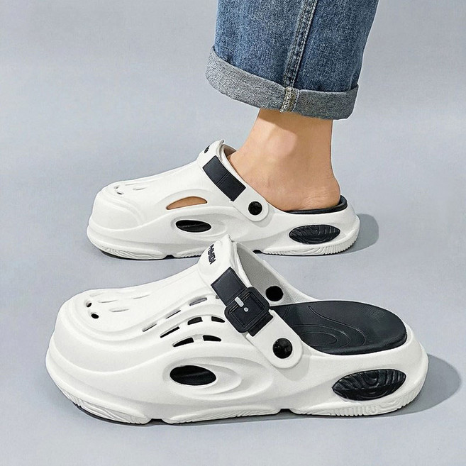 Modern Fashion 남자 발편한 무중력 슬리퍼 쿠션 샌들 실내화