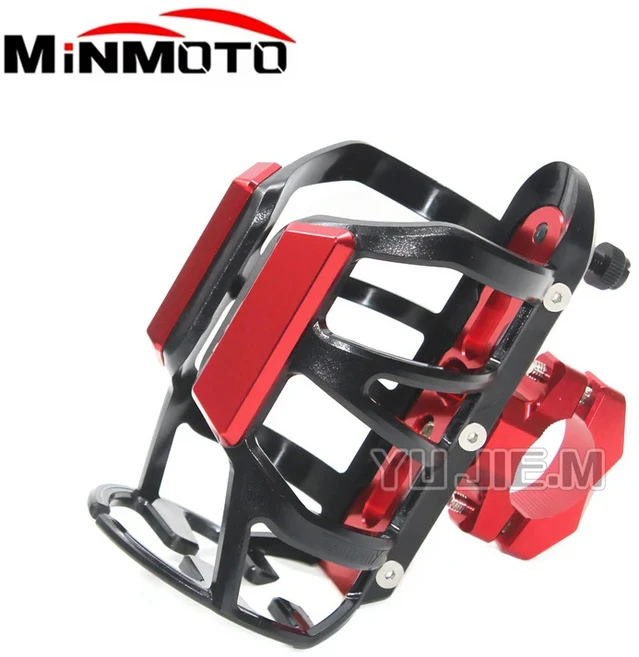 바이크 오토바이컵홀더 거치대 혼다 호환 레블300 레블500 CMX500 CMX300 레블 Cm Cmx 300 500 오토바이 액세서리 음료수 물병 컵 홀더, [14] Red no logo