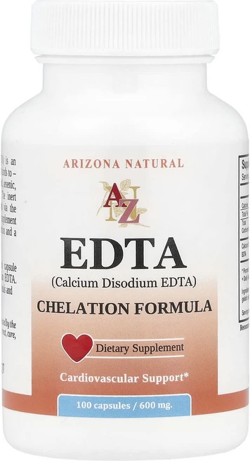 금방품절되요 Arizona Natural EDTA 600mg 캡슐 100정 얼른서두르세요, ArizonaNaturalEDTA600mg캡슐100정, 1개 - 쿠팡