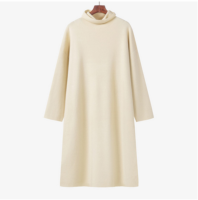 영애씨옷장 목폴라 니트 원피스 no.9605