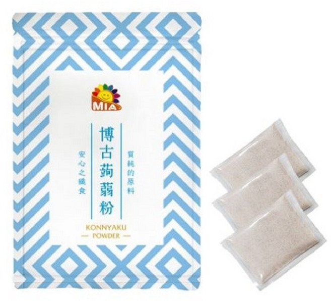 MIA 博古 純蒟蒻粉 (附食品級鹼粉), 1袋, 120g