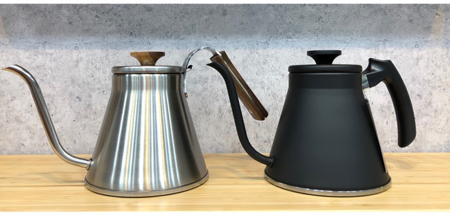 Hario 手沖壺 VKF-120MB HSV VKW-120HSV, 1個, VKF-120MB 消光黑