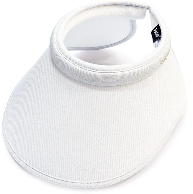 볼빅 파크골프 여성용 얼굴 전면부 완벽 차단 넓은 와이드 확장형 특허 챙 디자인 썬캡 선캡 자외선차단 모자, 1개, 화이트(펄)